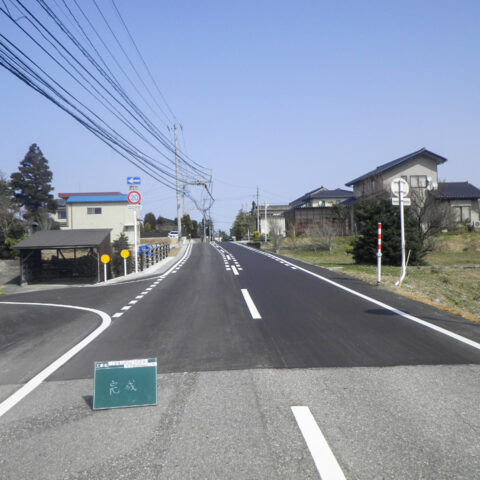 主要地方道富山大沢野線県単独道路改良工事
