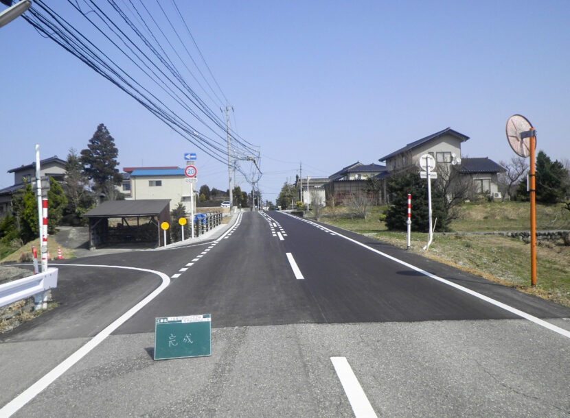主要地方道富山大沢野線県単独道路改良工事